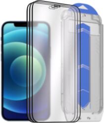 AlzaGuard Glass EasyFit DustFre iPhone 12 / 12 Pro 2.5D üvegfólia - 3db + applikátor (AGD-EFD4P3)