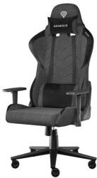 NATEC Nitro 550 G2 Párnázott Ülés, Fekete, Szürke Gamer Szék