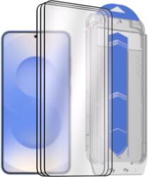AlzaGuard Glass EasyFit DustFree Samsung Galaxy S25 2.5D üvegfólia - 3db + applikátor (AGD-EFD19P3)