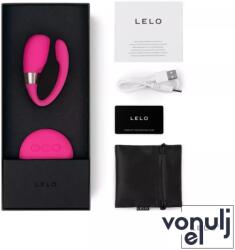 LELO párvibrátor Tiani 3 Cerise - cseresznye színben, vízálló, akkumulátoros, távirányítóval