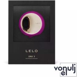 LELO rezgő csiklóvibrátor Ora 3 Deep Rose - lila színben, vízálló, akkumulátoros