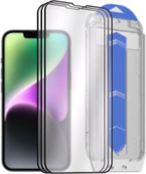 AlzaGuard Glass EasyFit DustFree iPhone 14 2.5D üvegfólia - 3db + applikátor (AGD-EFD7P3)