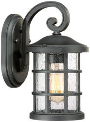 Elstead Lighting Kültéri fali lámpa Fekete Crusade ELSTEAD-QZ-CRUSADE-S-BLK (QZ-CRUSADE-S-BLK)