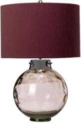 Elstead Lighting Asztali lámpa Króm Kara ELSTEAD-DL-KARA-TL-SMOKE (DL-KARA-TL-SMOKE)