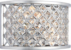Endon Lighting Fali lámpa Króm Hudson ENDON-HUDSON-2WBCH (HUDSON-2WBCH)
