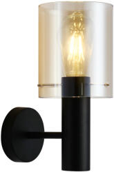 Italux Fali Lámpa Fekete Sardo ITALUX-WL-5581-1A-BK-AMB (WL-5581-1A-BK-AMB)