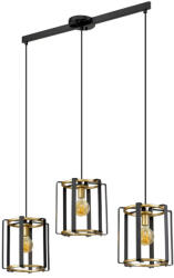 Italux Függeszték Fekete Primero ITALUX-PND-44003-3-BK-GD (PND-44003-3-BK-GD)