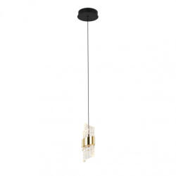 Italux Függeszték Fekete Tonga ITALUX-PND-26374-1-8W-3K-BK-GD (PND-26374-1-8W-3K-BK-GD)