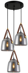Italux Függeszték Fekete Solta ITALUX-PND-24342-3A-BK-SG (PND-24342-3A-BK-SG)