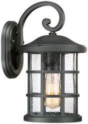 Elstead Lighting Kültéri fali lámpa Fekete Crusade ELSTEAD-QZ-CRUSADE-M-BLK (QZ-CRUSADE-M-BLK)