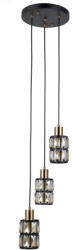 Italux Függeszték Fekete Menfi ITALUX-PND-44236-3-BK-GD (PND-44236-3-BK-GD)