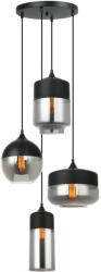 Italux Függeszték Fekete Molina ITALUX-MDM-4364-4-BK-SG (MDM-4364-4-BK-SG)