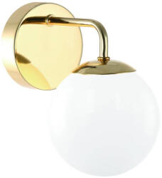 ORLICKI DESIGN Fürdőszobai Fali Lámpa Fehér Bao Parette Gold IP44 ORLICKI-OR81398 (OR81398)