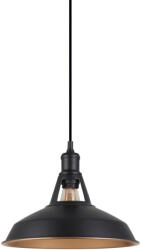 Italux Függeszték Fekete Freya ITALUX-MDM-2315-1-M-BK-GD (MDM-2315-1-M-BK-GD)