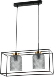 Italux Függeszték Fekete Sinella ITALUX-PND-23231-2-BK-SG (PND-23231-2-BK-SG)