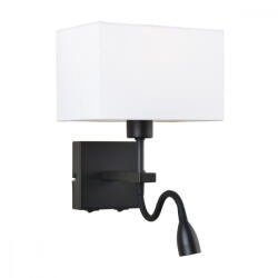 Italux Fali Lámpa Fekete Norte ITALUX-WL-1122-2-BL-BM-RC-WH (WL-1122-2-BL-BM-RC-WH)