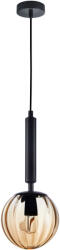 Italux Függeszték Fekete Ravena ITALUX-PND-2324-1-BK-AMB (PND-2324-1-BK-AMB)
