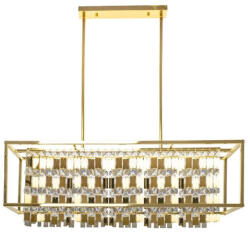 Moretti MO04555 SPARKLE Arany Színű Függeszték 5xE27 60W IP20 (MO04555)