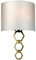 Elstead Lighting Fali lámpa Réz Clark ELSTEAD-CLARK-MEDIUM-AB (CLARK-MEDIUM-AB)