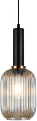 Italux Függeszték Fekete Antiola ITALUX-PND-5588-1M-BK-AMB (PND-5588-1M-BK-AMB)