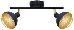 Italux Mennyezeti Lámpa Fekete Savio ITALUX-SPL-27357-2-BK-GD (SPL-27357-2-BK-GD)