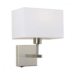 Italux Fali Lámpa Fehér Norte ITALUX-WL-1122-1-A-SN-RC-WH (WL-1122-1-A-SN-RC-WH)