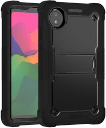 Techsuit Husa pentru Xiaomi Redmi Pad SE 4G 8.7" + Folie - Techsuit Rugged TabShell - Black (KF2345439)