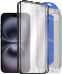 AlzaGuard Glass EasyFit DustFree iPhone 16 Plus 2.5D üvegfólia - 3db + applikátor (AGD-EFD13P3)
