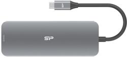 Silicon Power Sr30 Dokkolás USB 3.2 Gen 1 3.1 Gen 1 Type-C Szürke, Fémes