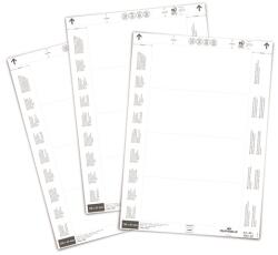 DURABLE 150x67 mm 80 db/cs logisztikai zsebhez betétlap (100302) - officedepot