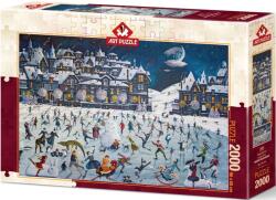 Art Puzzle Puzzle Art Puzzle din 2000 de piese- Dans pe gheață (5498) Puzzle