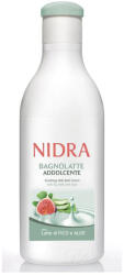 Nidra Gel de dus si spuma de baie cu lapte de smochine&aloe calmant, 750ml, Nidra