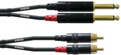 Cordial - CFU 6, 0 PC REAN Jack 6, 3 mm mono / RCA 6m - dj-sound-light