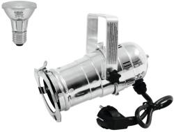 EUROLITE Set PAR-20 Spot sil + PAR-20 230V SMD 6W E-27 LED 6500K