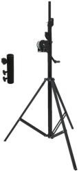 EUROLITE Set STT-400/85 Winch stand TÜV/GS black + STV-3529 Adapter long