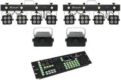 EUROLITE Set 2x LED KLS-180 + 2x LED WF-40 + DMX LED Color Chief Controller