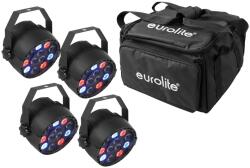EUROLITE Set 4x LED PARty Spot + Soft-Bag
