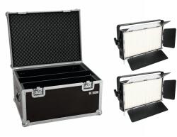 EUROLITE Set 2x LED PLL-360 3200K Panel + Case