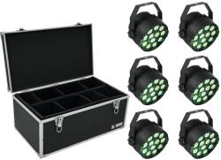 EUROLITE Set 6x LED PARty TCL Spot + Case TDV-1