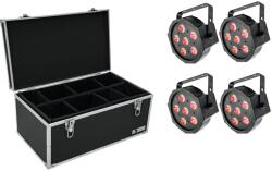 EUROLITE Set 4x LED SLS-6 TCL Spot + Case TDV-1
