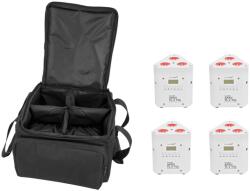 EUROLITE Set 4x AKKU TL-3 TCL white + SB-4 Soft-Bag
