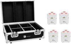 EUROLITE Set 4x AKKU TL-3 TCL white + Case with charging function