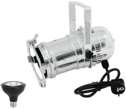 EUROLITE Set PAR-30 Spot sil+ PAR-30 230V COB 12W E-27 LED 1800-3000K dim2warm