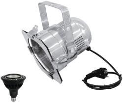 EUROLITE Set PAR-38 Spot sil + PAR-38 230V COB 18W E-27 LED 1800-3000k dim2warm
