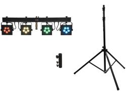 EUROLITE Set LED KLS-902 + M-4 Speaker-System Stand