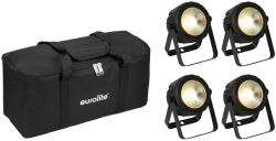 EUROLITE Set 4x LED PARty Spot COB + Soft Bag - dj-sound-light