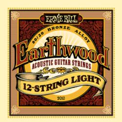ERNIE BALL - Earthwood Bronze 12 String Light 9-46 Akusztikus Gitárhúr készlet 12-húros