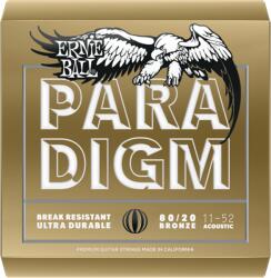 ERNIE BALL - Paradigm Bronze Light 11-52 Akusztikus Gitárhúr Készlet