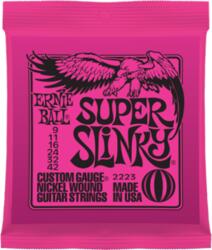 ERNIE BALL - Nickel Wound Super Slinky 9-42 Elektromos Gitárhúr készlet - dj-sound-light