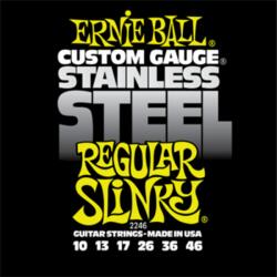 ERNIE BALL - Stainless Steel Regular Slinky 10-46 Elektromos Gitárhúr készlet - dj-sound-light
